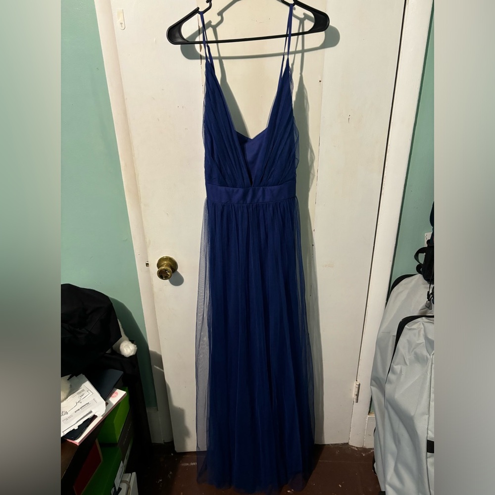 floor length evening gown